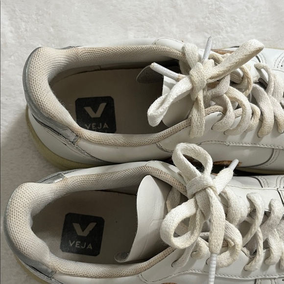 Veja Women's White  Sneakers - Picture 10 of 12